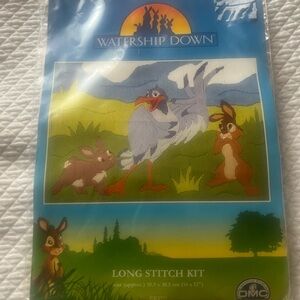 Watership Down Long Stitch Kit - Kehaar Tells a Story
